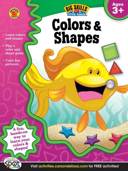 Cover image for Colors & Shapes, Grades Preschool - K